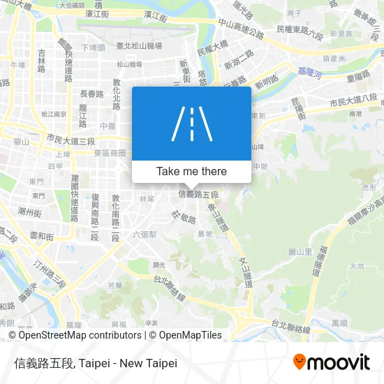 信義路五段地圖