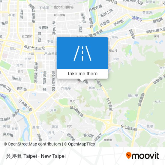 吳興街 map