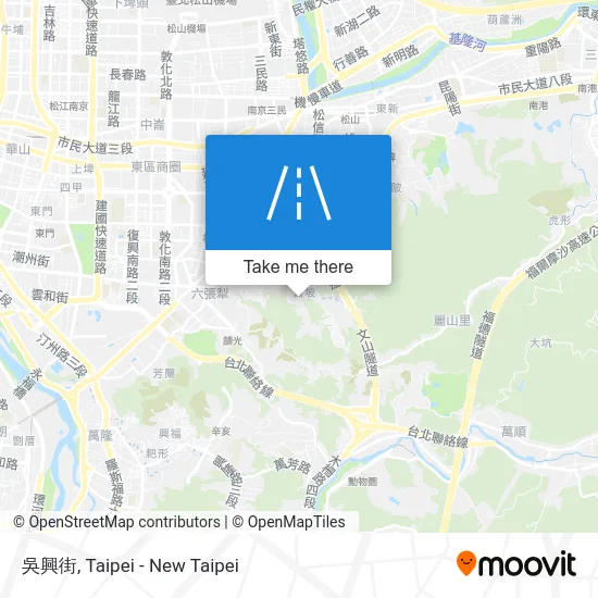 吳興街 map