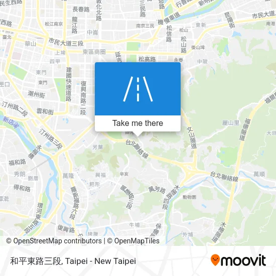 和平東路三段 map