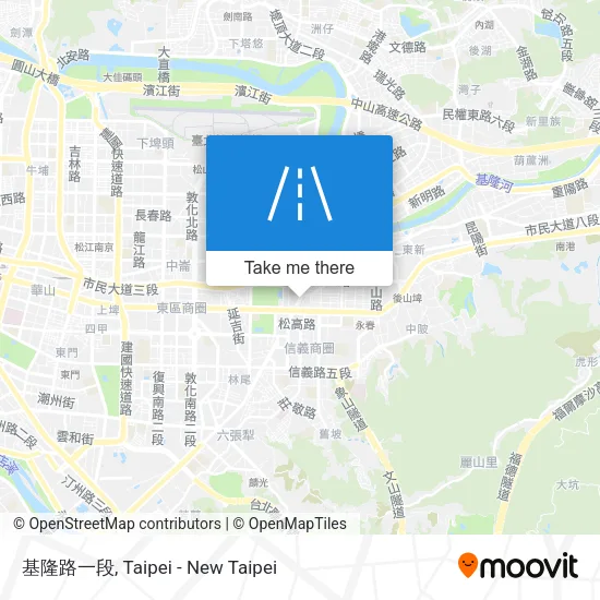 基隆路一段地圖