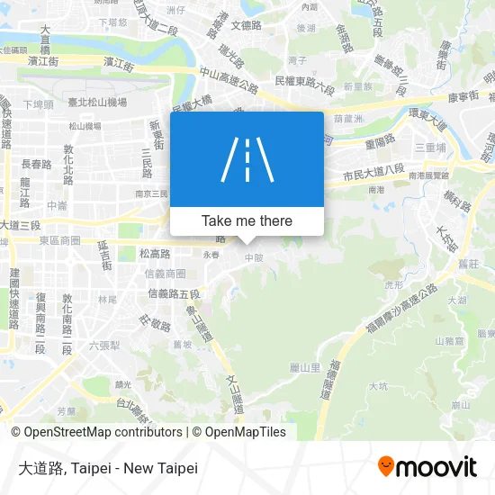 大道路地圖