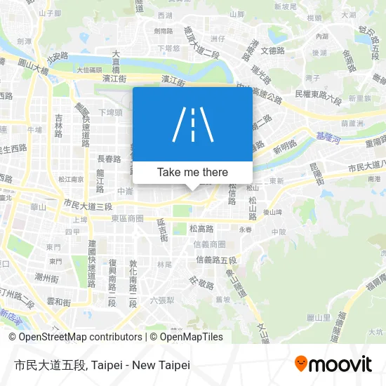 市民大道五段 map