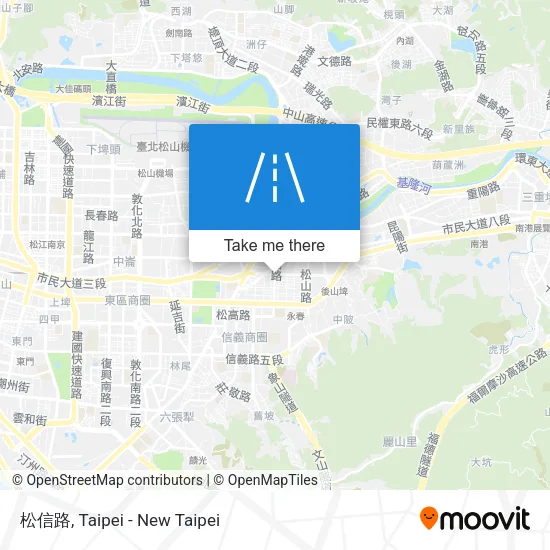 松信路 map