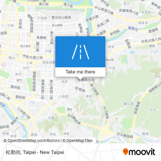 松勤街 map