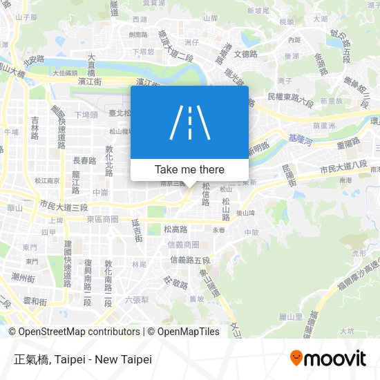 正氣橋 map