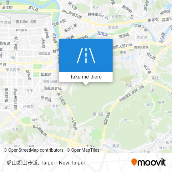 虎山親山步道 map