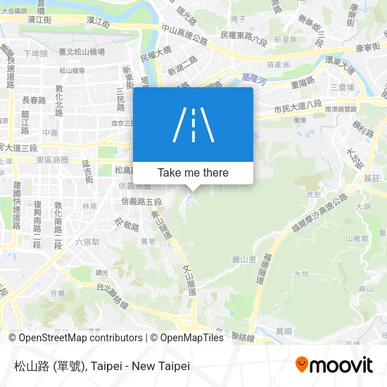 松山路 (單號) map