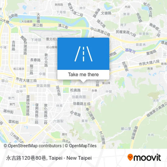 永吉路120巷80巷 map