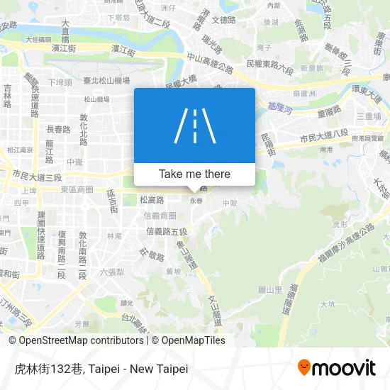 虎林街132巷地圖