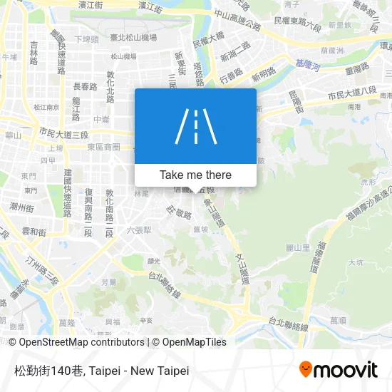 松勤街140巷地圖