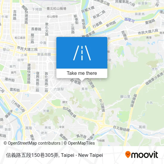 信義路五段150巷305弄地圖