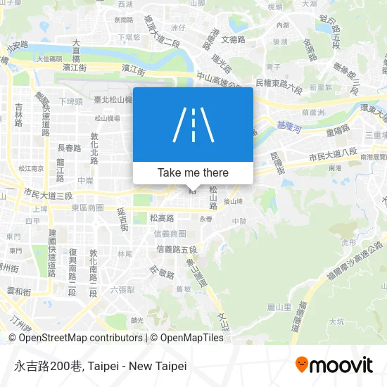 永吉路200巷 map