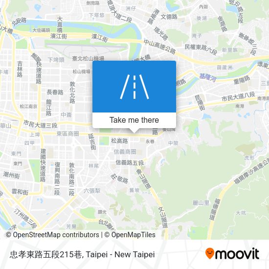 忠孝東路五段215巷 map