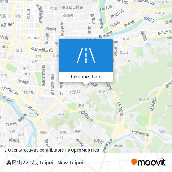 吳興街220巷 map