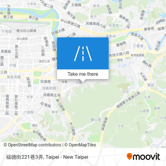 福德街221巷3弄地圖