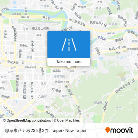 忠孝東路五段236巷3弄 map