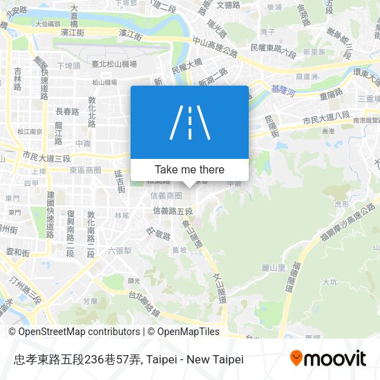 忠孝東路五段236巷57弄 map