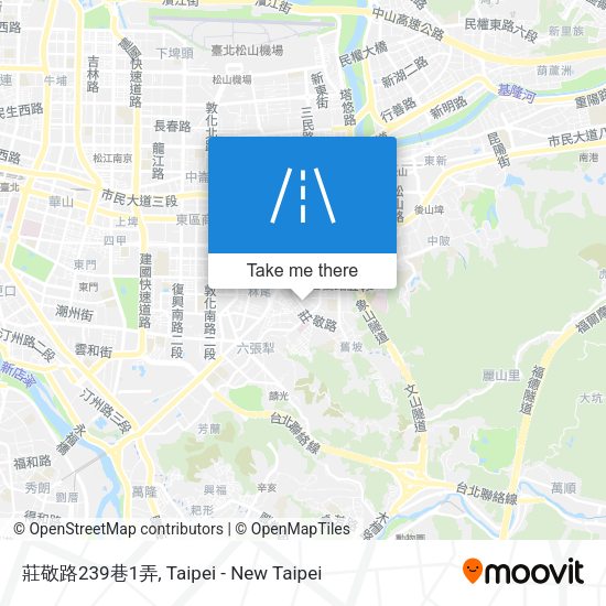 莊敬路239巷1弄地圖