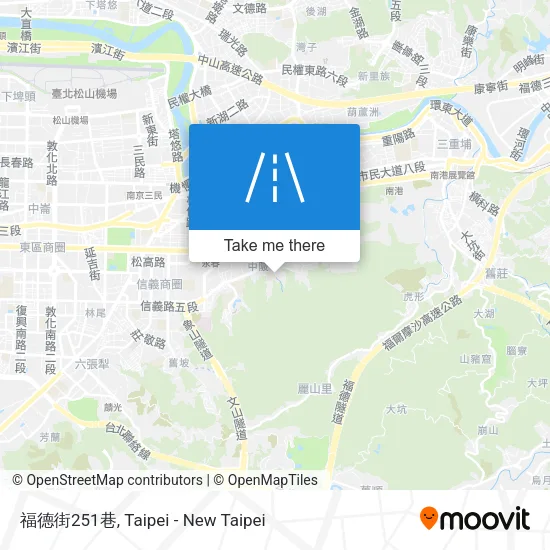 福德街251巷地圖