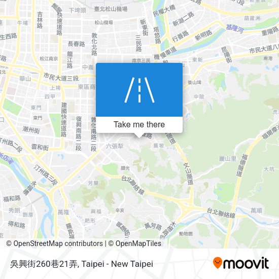 吳興街260巷21弄 map