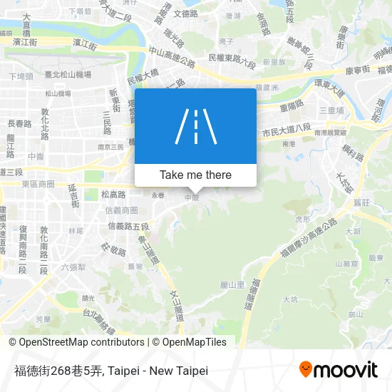 福德街268巷5弄地圖
