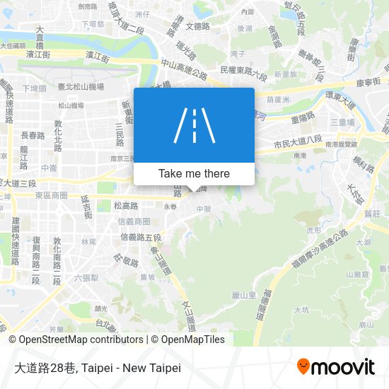 大道路28巷 map