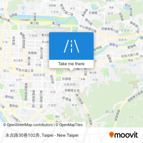 永吉路30巷102弄地圖