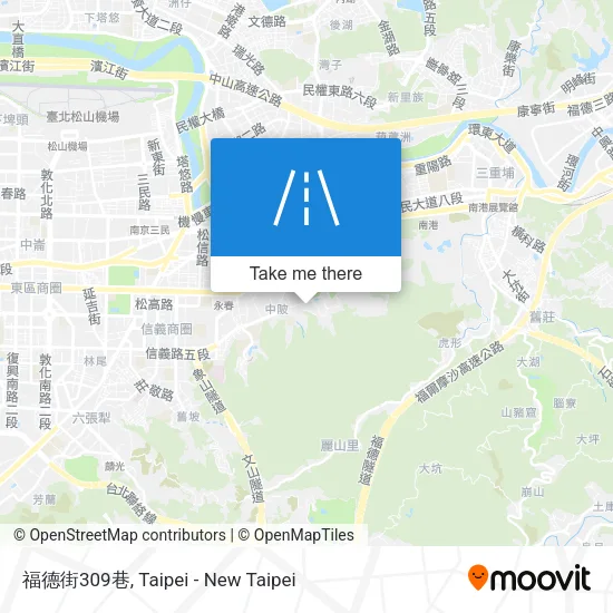 福德街309巷地圖
