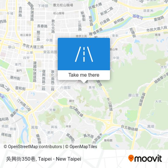 吳興街350巷地圖