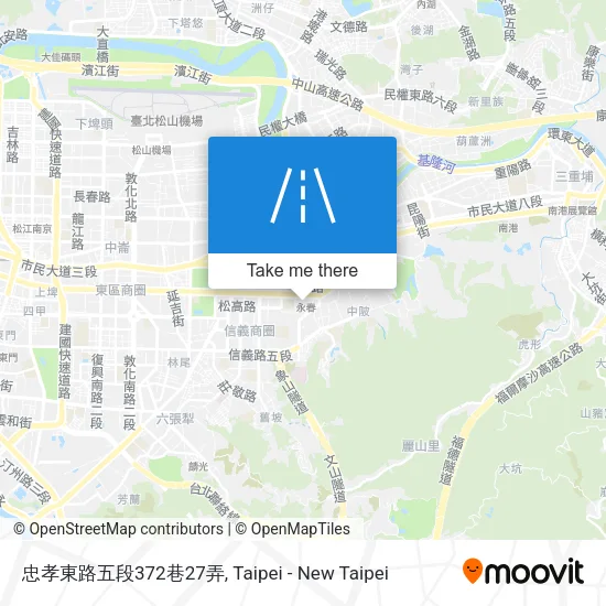 忠孝東路五段372巷27弄地圖