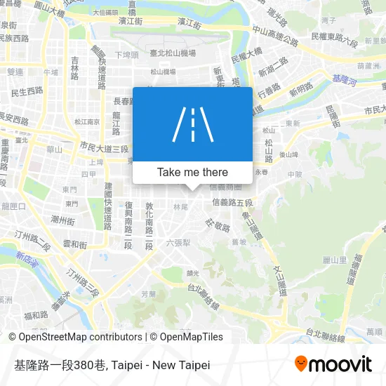 基隆路一段380巷地圖