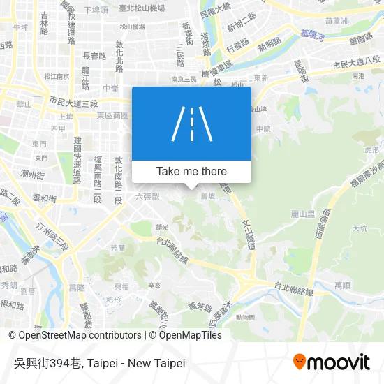 吳興街394巷 map