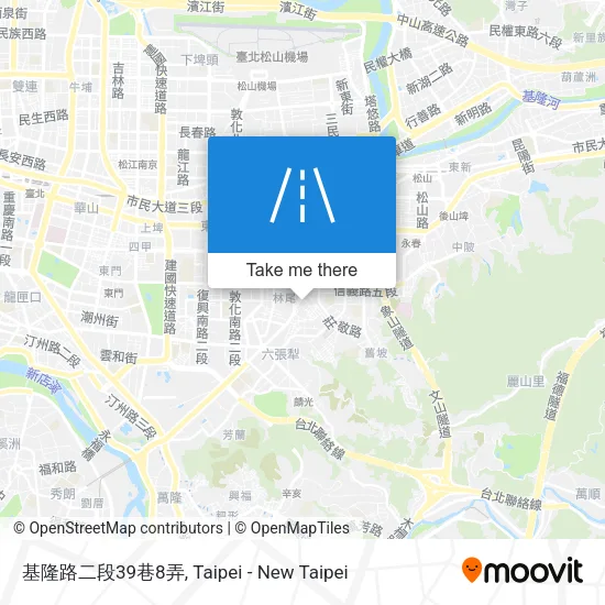 基隆路二段39巷8弄地圖