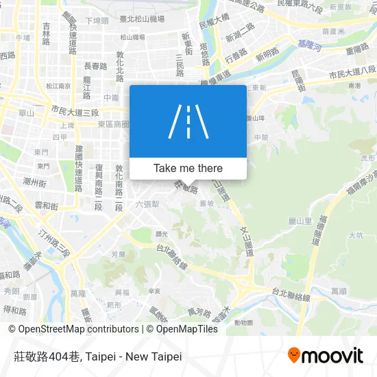 莊敬路404巷地圖