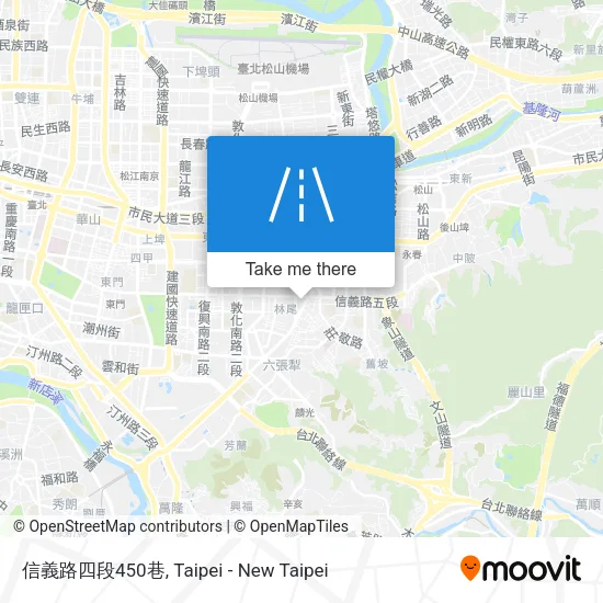 信義路四段450巷地圖