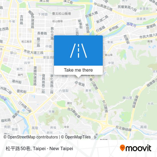 松平路50巷地圖