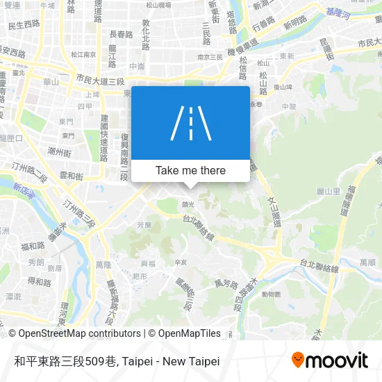 和平東路三段509巷 map