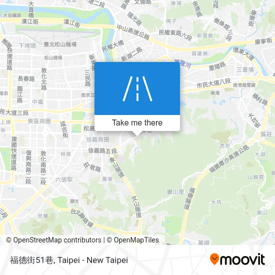 福德街51巷地圖
