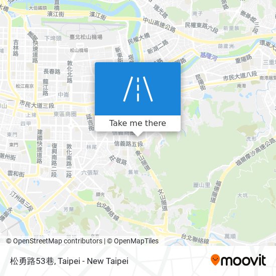 松勇路53巷 map
