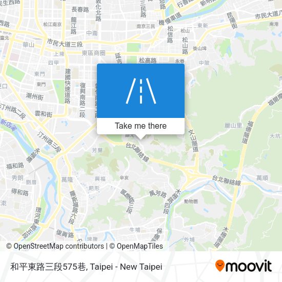 和平東路三段575巷地圖