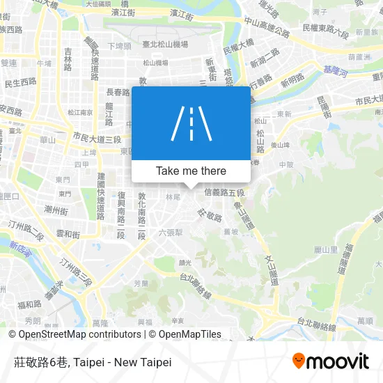 莊敬路6巷地圖