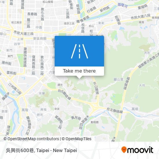 吳興街600巷 map