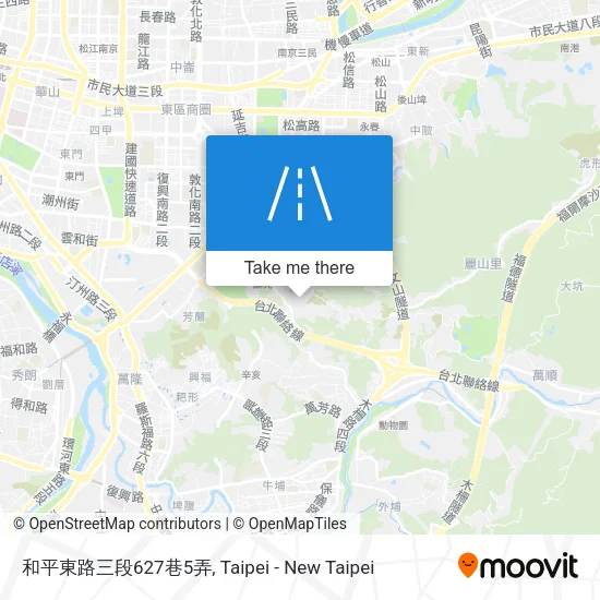 和平東路三段627巷5弄地圖