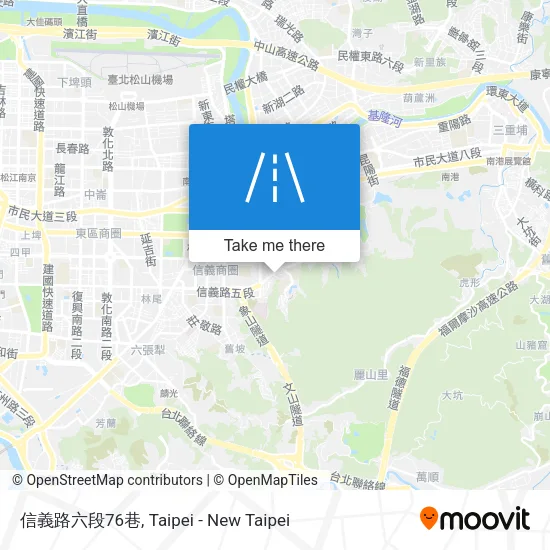 信義路六段76巷地圖