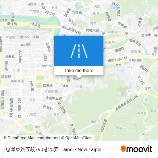 忠孝東路五段790巷25弄 map