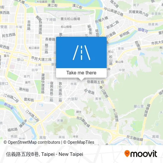 信義路五段8巷地圖