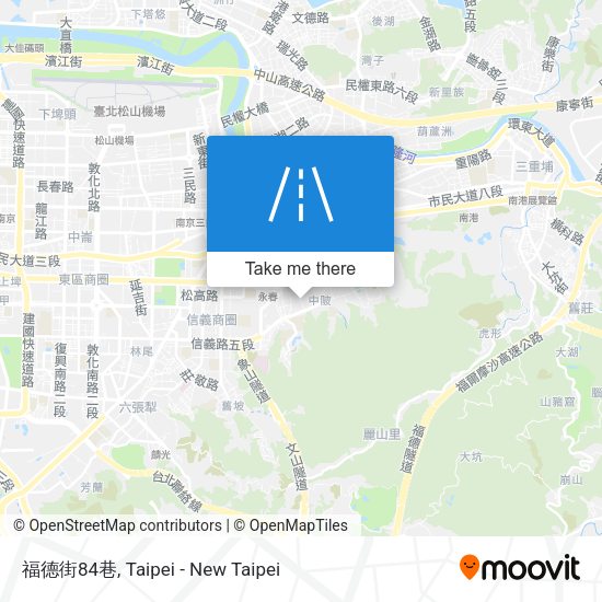 福德街84巷地圖