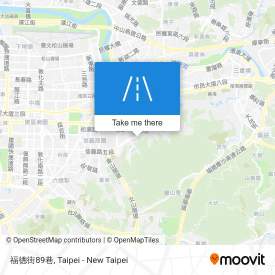 福德街89巷地圖