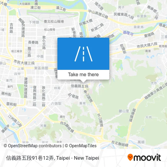 信義路五段91巷12弄地圖